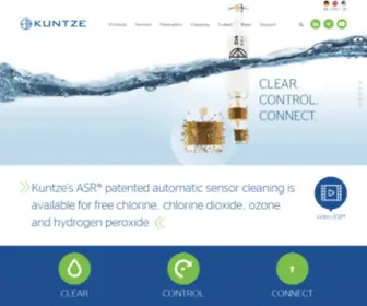 Kuntze.com(Kuntze Instruments) Screenshot