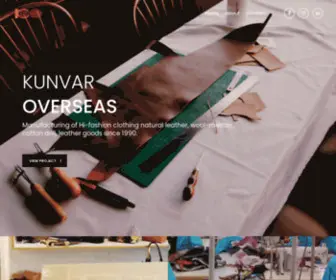 Kunvar.com(Kunvar Overseas) Screenshot