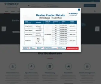 Kunvarji.com(Kunvarji Group) Screenshot