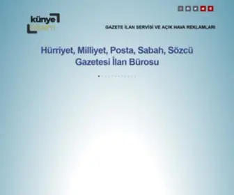 Kunyereklam.com(Hürriyet Ölüm İlan Servisi) Screenshot