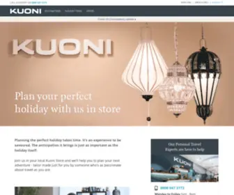 KuoniStores.co.uk(Plan your perfect holiday with us in store) Screenshot