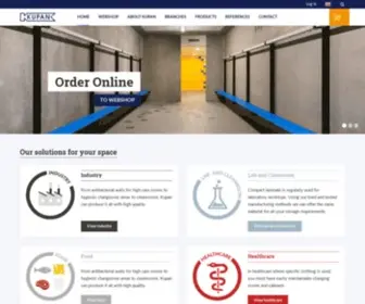 Kupan.com(Specialist in industriële oplossingen) Screenshot