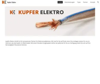 Kupfer-Elektro.ch(Kupfer Elektro) Screenshot