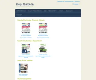 Kupgazete.pl(Najnowsze) Screenshot