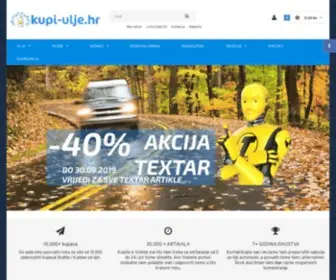 Kupi-Ulje.hr(Motorna ulja i auto dijelovi super cijene i ponuda kupi online) Screenshot