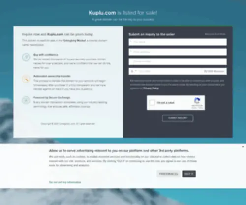 Kuplu.com(Сайт поисковиков и коллекционеров) Screenshot