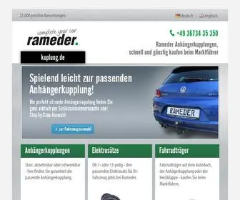 Kuplung.de(Rameder Anhängerkupplung) Screenshot