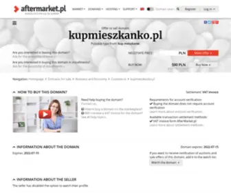 Kupmieszkanko.pl(Cena domeny: 450 PLN (do negocjacji)) Screenshot