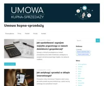 Kupno-SPrzedaz.waw.pl(Umowa) Screenshot