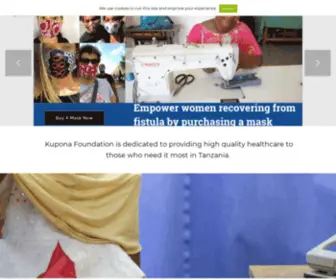 Kuponafoundation.org(Kupona Means to Heal) Screenshot