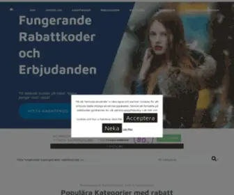 Kupongnytt.se(Rabattkoder och Rabattkod på nätet 2021) Screenshot