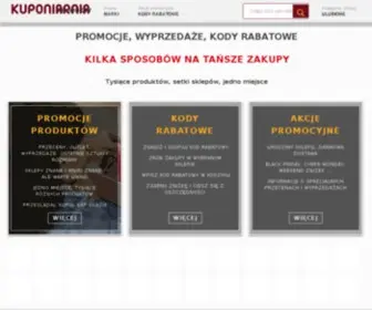 Kuponiarnia.pl(Kuponiarnia) Screenshot