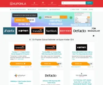 Kuponla.com(Güncel) Screenshot