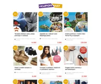 Kuponmat.si(Izbor najboljših kuponov) Screenshot