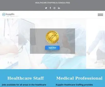 Kupplin.com(Kupplin's healthcare staff) Screenshot