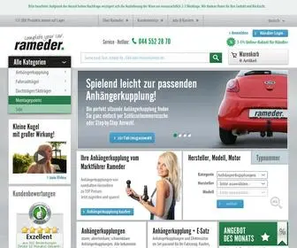Kupplung.ch(Anhängerkupplung beim Marktführer günstig kaufen) Screenshot