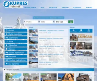 Kupres-Smjestaj.com(Početna) Screenshot