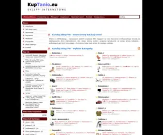 Kuptanio.eu(Katalog sklep) Screenshot