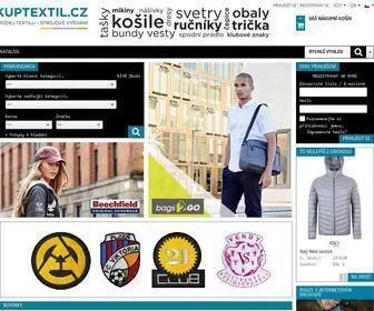 Kuptextil.cz(Vítejte) Screenshot