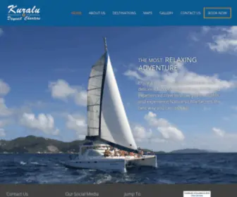 Kuralu.com(Kuralu Catamaran Charters) Screenshot