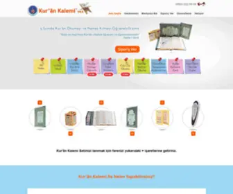 Kurankalemi.com(Hayrat Kuran Okuyan Kalem) Screenshot