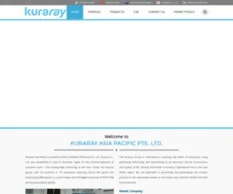 Kuraray.com.sg(Kuraray asia pacific) Screenshot