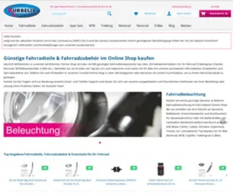 Kurbelix.de(Fahrradteile & Fahrradzubehör günstig kaufen) Screenshot