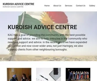 Kurdishadvicecentre.org.uk(Kurdish Advice Centre) Screenshot
