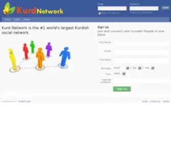 Kurdnetwork.com(The World's Largest Kurdish Community...kurdish) Screenshot