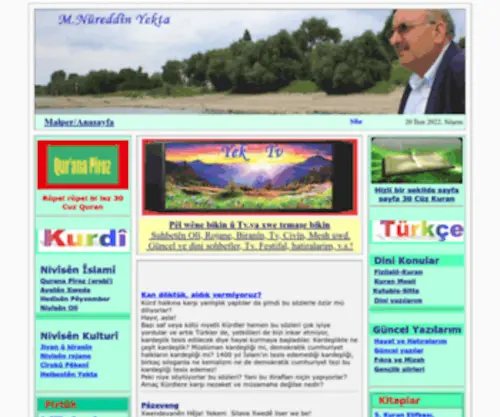 Kurdweb.com(M.N.Yekta) Screenshot