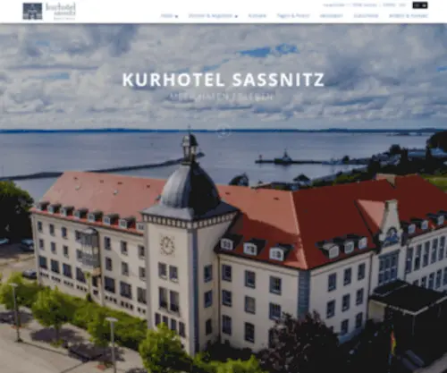 Kurhotelsassnitz.de(Kurhotel Sassnitz) Screenshot