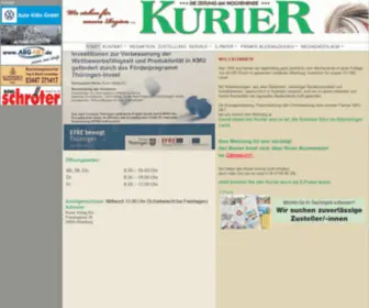 Kurier-Verlag.com(Kurier Verlag KG) Screenshot