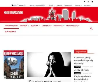 Kurier-Warszawski.pl(Wiadomości i informacje z Warszawy) Screenshot