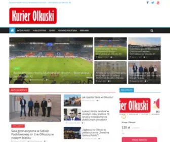 Kurierolkuski.pl(Kurier Olkuski) Screenshot