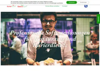 Kuriersoft.ch(Die beste Software für Restaurants und Kurierlieferdienste) Screenshot