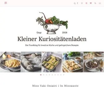 Kuriositaetenladen.com(Kleiner Kuriositätenladen) Screenshot