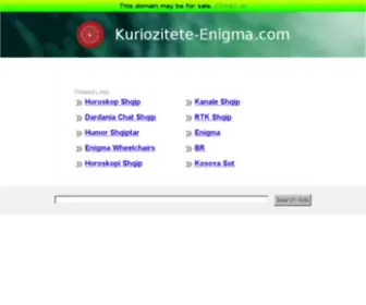 Kuriozitete-Enigma.com(The Leading Kuriozitete Enigma Site on the Net) Screenshot