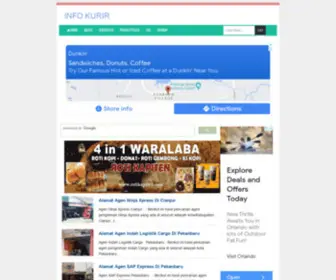 Kurir.web.id(INFO KURIR) Screenshot