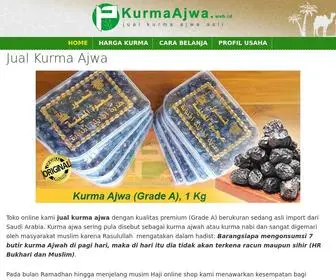 KurmaajWa.web.id(Jual Kurma Ajwa Asli 100% Madinah) Screenshot