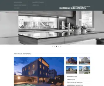 Kurmann-Architekten.ch(Kurmann) Screenshot