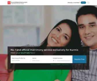 Kurmimatrimony.com(Kurmi Matrimony) Screenshot