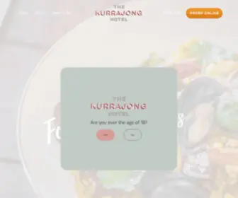 Kurrajonghotel.com.au(The Kurrajong Hotel) Screenshot