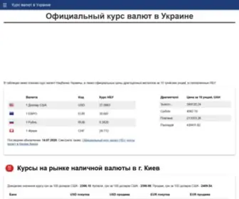 Kurs-Valut.net(Курсы валют в банках Киева и Украины) Screenshot