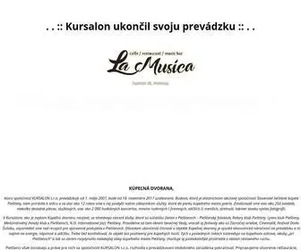 Kursalon.sk(La Musica) Screenshot