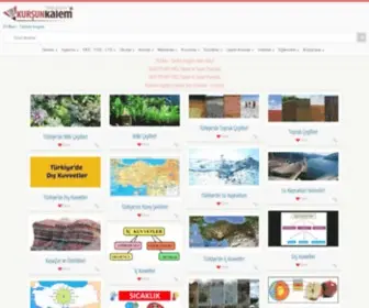 Kursunkalem.com(Kurşun Kalem) Screenshot