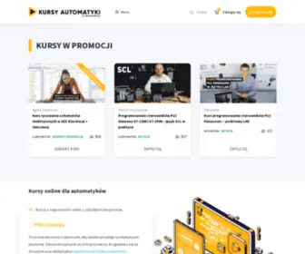 Kursyautomatyki.pl(Kursy online) Screenshot