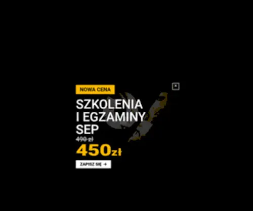Kursyzawodowe.pl(Uprawnienia SEP) Screenshot