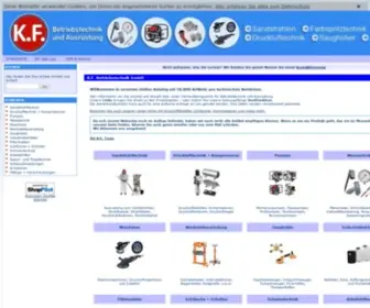 Kurt-Freytag.de(K.F. Technik Handel GmbH) Screenshot