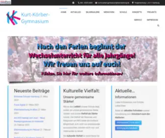 Kurt-Koerber-GYmnasium.de(Kurt-Körber-Gymnasium) Screenshot