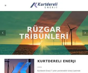 Kurtderelienerji.com.tr(Kurtdereli Enerji) Screenshot